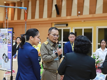 The Director of the Central Division and
personnel participated in the Buddha
Abhiseka Ceremony for the statue of 